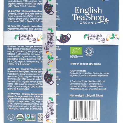 English Tea Shop Zestaw 12 herbat Your Wellness Collection - zdjęcie 4