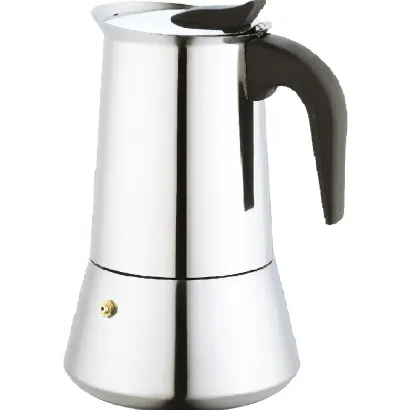 Kinghoff kawiarka stalowa na indukcję pojemność 9 tz / 450 ml kolor srebrna - miniatura 1