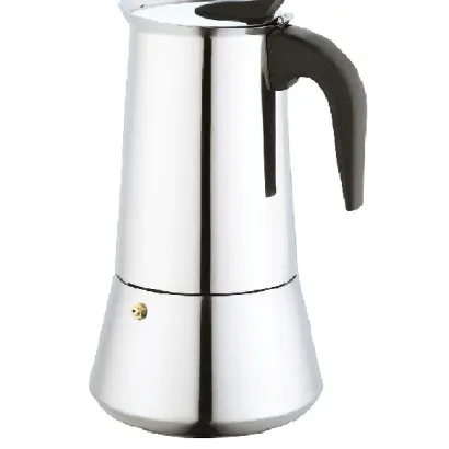 Kinghoff kawiarka stalowa na indukcję pojemność 12 tz / 600 ml kolor srebrna - miniatura 1