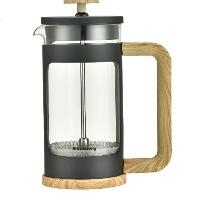 Klausberg French press zaparzacz drewniany 350 ml - miniatura 1