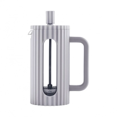 Klausberg French press zaparzacz do kawy i herbaty pojemność 350ml kolor szary - miniatura 1