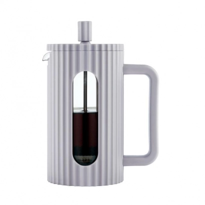 Klausberg French press zaparzacz do kawy i herbaty pojemność 600ml kolor szary - miniatura 1