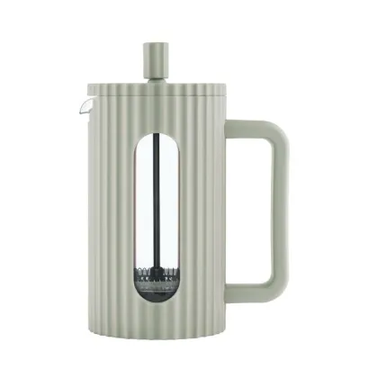 Klausberg French press zaparzacz do kawy i herbaty pojemność 600 ml kolor oliwkowy - miniatura 1