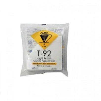 CAFEC Filtry papierowe TH-1 (dawniej T-92) Light Roast 100 szt. pojemność 4 filiżanki - miniatura 1