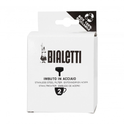 Lejek do kawiarek stalowych Bialetti pojemność 2 espresso - zdjęcie 2