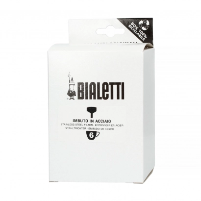 Lejek do kawiarek stalowych Bialetti pojemność 6 espresso - zdjęcie 1