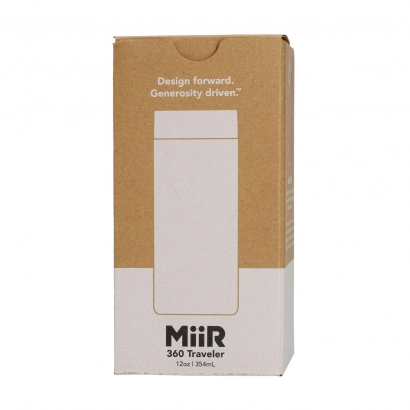 MiiR 360 Traveler kubek termiczny pojemność 350ml kolor biały - zdjęcie 2
