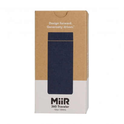 MiiR 360 Traveler kubek termiczny pojemność 350ml kolor granatowy - zdjęcie 2