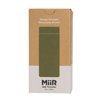 MiiR 360 Traveler kubek termiczny pojemność 350 ml kolor zielony - zdjęcie 2