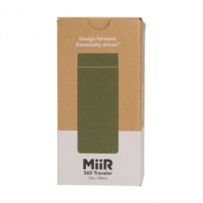 MiiR 360 Traveler kubek termiczny pojemność 350ml kolor zielony - zdjęcie 2