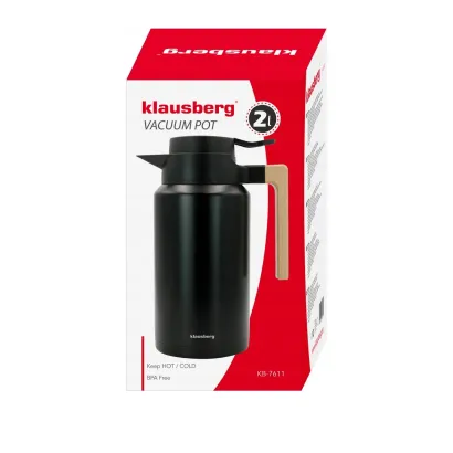 Klausberg Termos konferencyjny czarny 2000 ml - miniatura 2