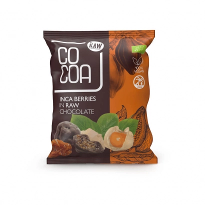 COCOA Jagoda inkaska w czekoladzie RAW 70g - miniatura 1