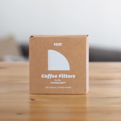 Zestaw MiiR Pourigami dripper V2 zaparzacz i odpowiednie filtry - zdjęcie 1