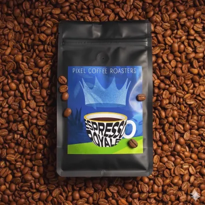 Kawa ziarnista PIXEL Espresso Royale waga 250 g - zdjęcie 2