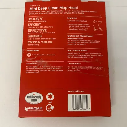 OUTLET E-cloth zapasowy mini mop do podłogi - zdjęcie 2