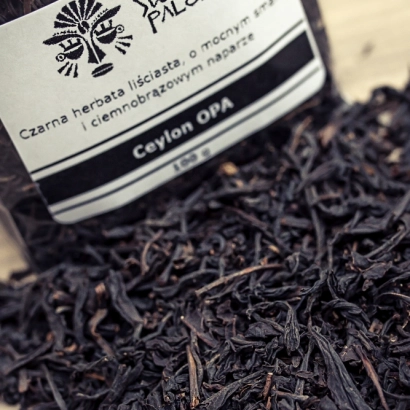 Herbata czarna Ceylon OPA waga 100g - miniatura 2