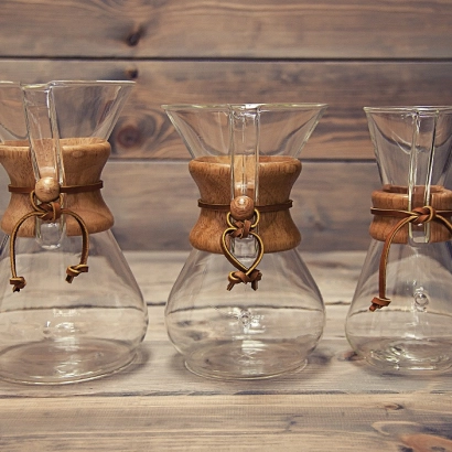 CHEMEX Classic Coffeemaker pojemność 8 filiżanek - zdjęcie 3