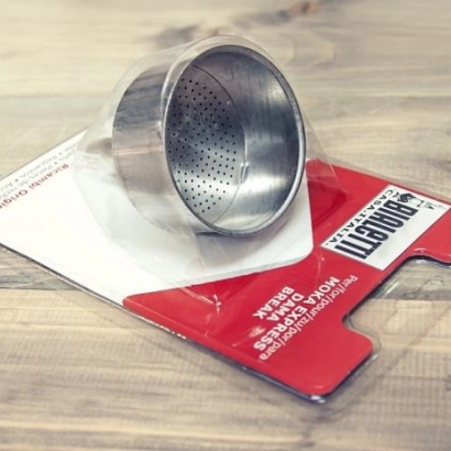 Lejek do kawiarek aluminiowych Bialetti pojemność 9 espresso - zdjęcie 2