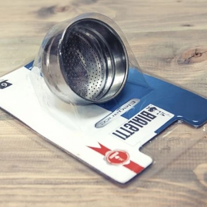 Lejek do kawiarek stalowych Bialetti pojemność 1 espresso - zdjęcie 2