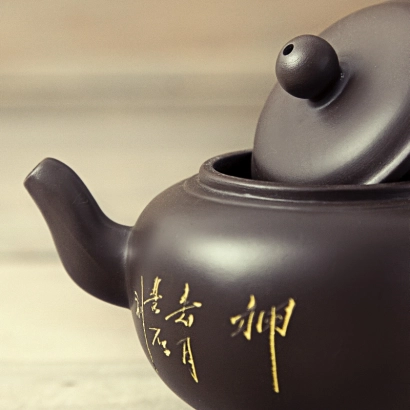 Tea Pot Yixing Clay dzbanek z kamionki kolor 150 ml - zdjęcie 3