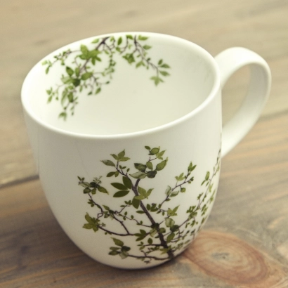 Natura kubek 350ml z drewnianym spodkiem - zdjęcie 3