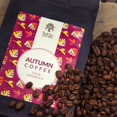 Autumn Coffee - jesienna mieszanka do espresso waga 250 - zdjęcie 4