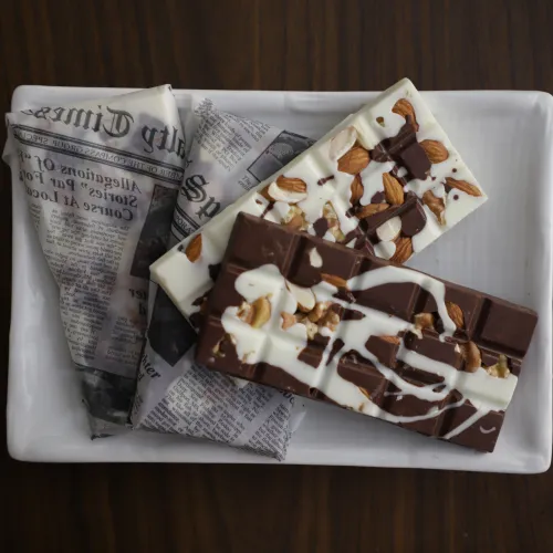 Dodatki do czekolady - najciekawsze, najsmaczniejsze i niezwykłe dodatki do czekolad gorzkich, mlecznych i białych