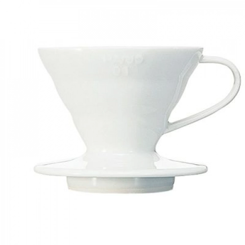 Hario dripper V60 ceramiczn kolor biały rozmiar V01