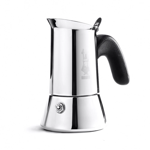 Bialetti New Venus kawiarka stalowa pojemność 2 tz / 85 ml kolor srebrna