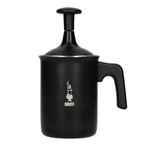 Bialetti Tuttocrema Montalatte spieniacz do mleka czarny pojemność 330 ml