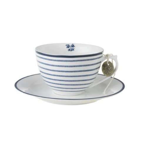 Laura Ashley Candy Stripe filiżanka cappuccino pojemność 230 ml