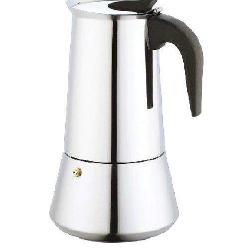 Kinghoff kawiarka stalowa na indukcję pojemność 12 tz / 600 ml kolor srebrna