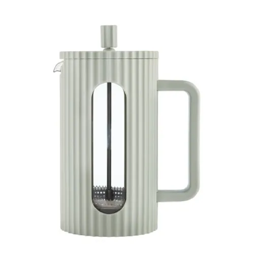 Klausberg French press zaparzacz do kawy i herbaty pojemność 1000 ml kolor oliwkowy