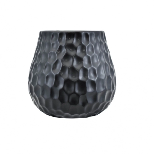 Tykwa Ceramiczna Plaster Miodu czarny