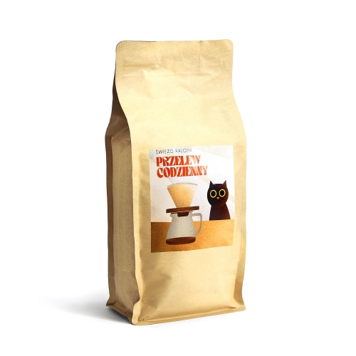 Kawa ziarnista Codzienny Przelew Kenya Kibugu Washed waga 1kg