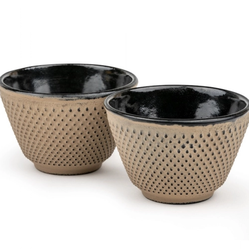 Bredemeijer Xilin czarki 2 sztuki kolor karmelowe