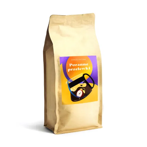 Poranne Przelewki Indonesia Gayo Wet Hulled kawa ziarnista waga 1 kg