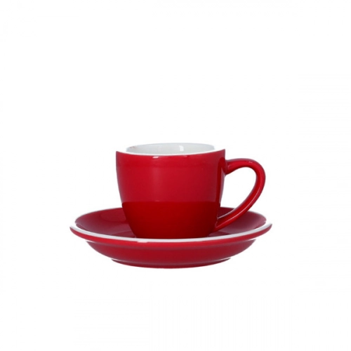 EPIC filiżanka do espresso pojemność 70ml kolor czerwona