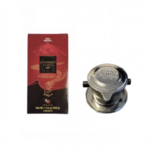 Zestaw kawa Phin Gourmet Blend i zaparzacz Phin pojemność 140 ml