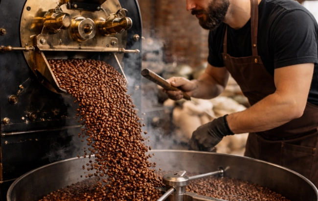 Kawa: Utrata wagi ziaren kawy w procesie palenia?