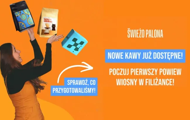 Wiosenne nowości w Świeżo Palonej – trzy kawy, które warto poznać