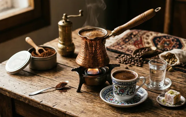 Jak parzyć kawę po turecku? Tradycja, akcesoria i najlepsze ziarna