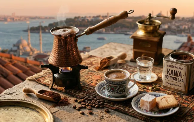 Kawa w tygielku: Jak parzyć kawę po turecku? Dobra kawa z tygielka?