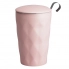 Eigenart TeaEve kubek z zaparzaczem pojemność 350ml kolor Cristal Lux różowy