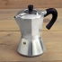 Pezzetti Bellexpress kawiarka aluminiowa na indukcję pojemność 6 filiżanek espresso kolor stalowa