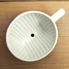 CAFEC Dripper ceramiczny trapezowy Arita 101 pojemność 1-2 filiżanki kolor biały