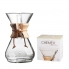 Zestaw Chemex Classic Coffeemaker zestaw 6 filiżanek i filtry FC-100