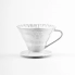 TIAMO Coffee Dripper Ceramic V01/V02 1-4 filiżanki kolor biały