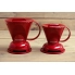 Clever Coffee Dripper New Style Czerwony kolor S: 1-2 filiżanki