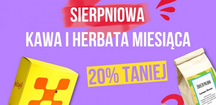 Kawa i Herbata Sierpnia! - PIXEL Colombia Grano de Oro Diente de Leon Honey i Lemon Grass 20% taniej!